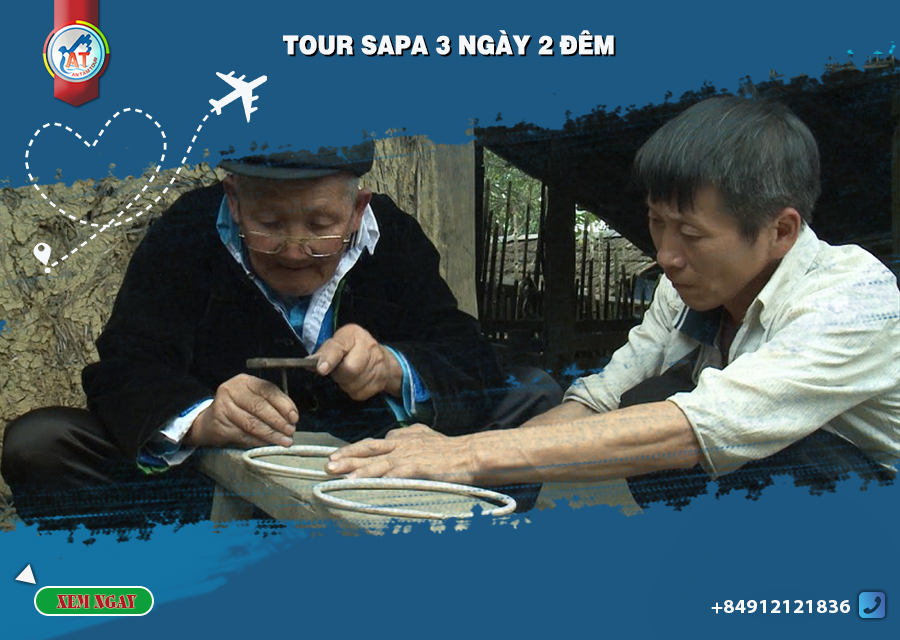 Chạm khắc bạc ở Sapa
