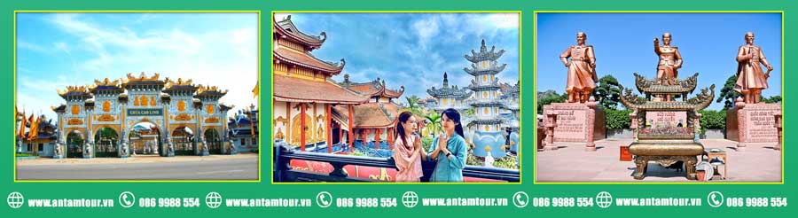 Tour Chùa Cao Linh - Bạch Đằng Giang 1 Ngày | Antamtour.vn Tour Chùa Cao Linh - Bạch Đằng Giang 1 Ngày | Antamtour.Vn
