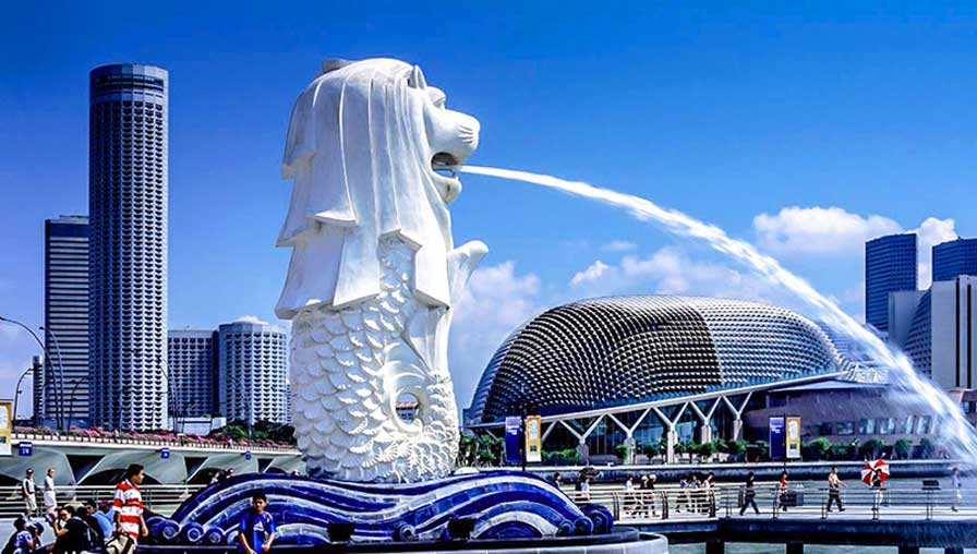 Khám Phá Công Viên Sư Tử Biển Merlion Park Ở Singapore - Antamtour |  Antamtour.vn