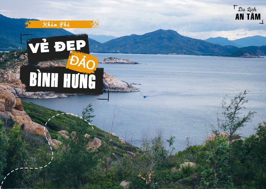 Hình ảnh đường đi đến đảo Bình Hưng