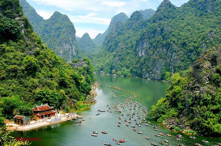 Cảnh sắc Tràng An vào lễ hội