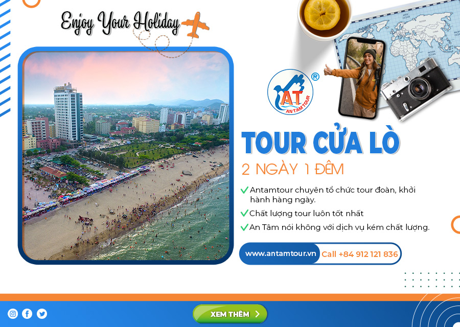 Du Lịch Cửa Lò 2 ngày 1 đêm | Antamtour.vn Du Lịch Cửa Lò 2 Ngày 1 Đêm | Antamtour.Vn