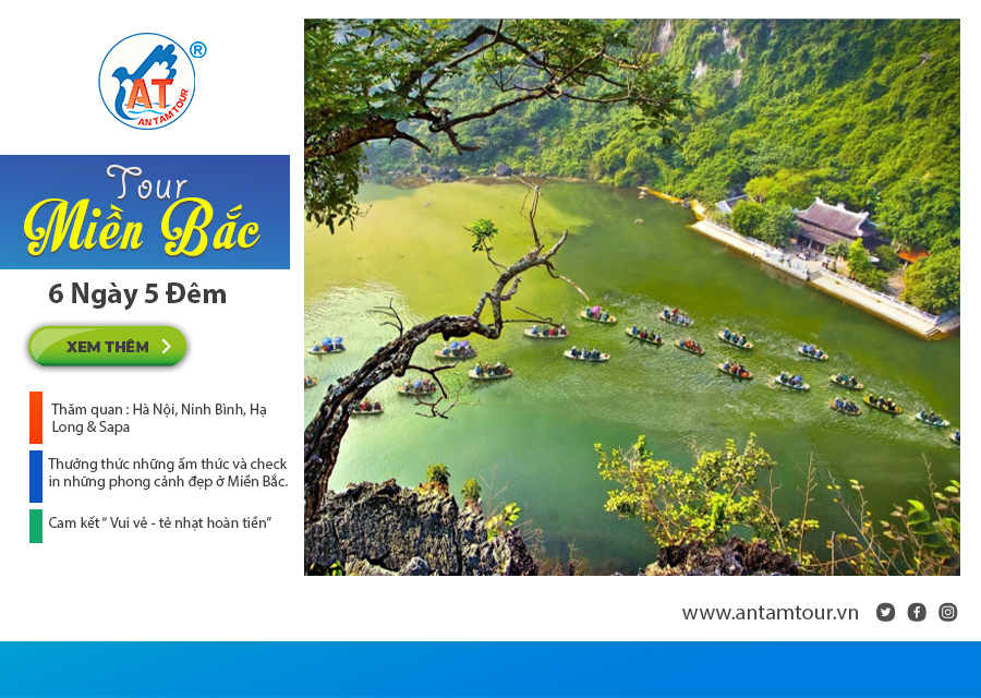 Tour Miền Bắc - Hà Nội - Ninh Bình - Hạ Long - Sapa 6 Ngày 5 Đêm |  