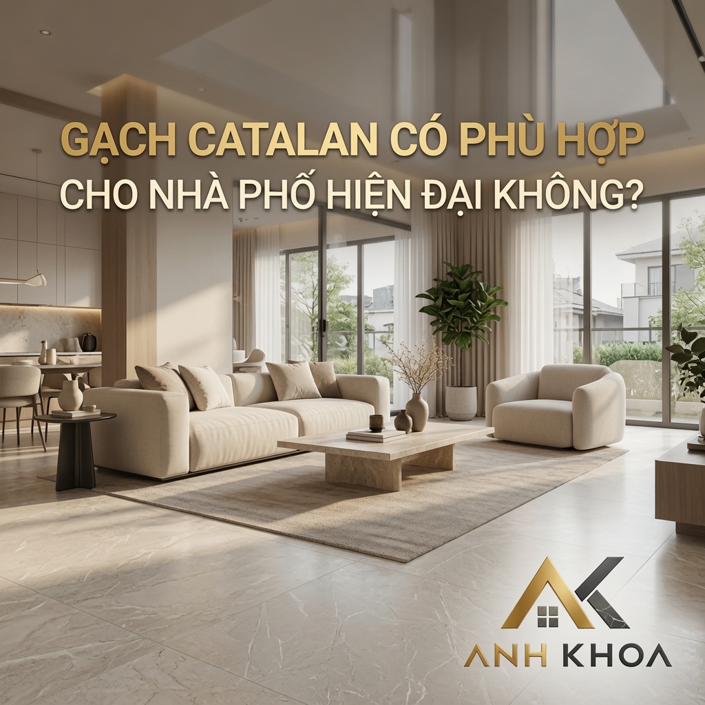 Gạch Catalan Có Phù Hợp Cho Nhà Phố Hiện Đại Không?