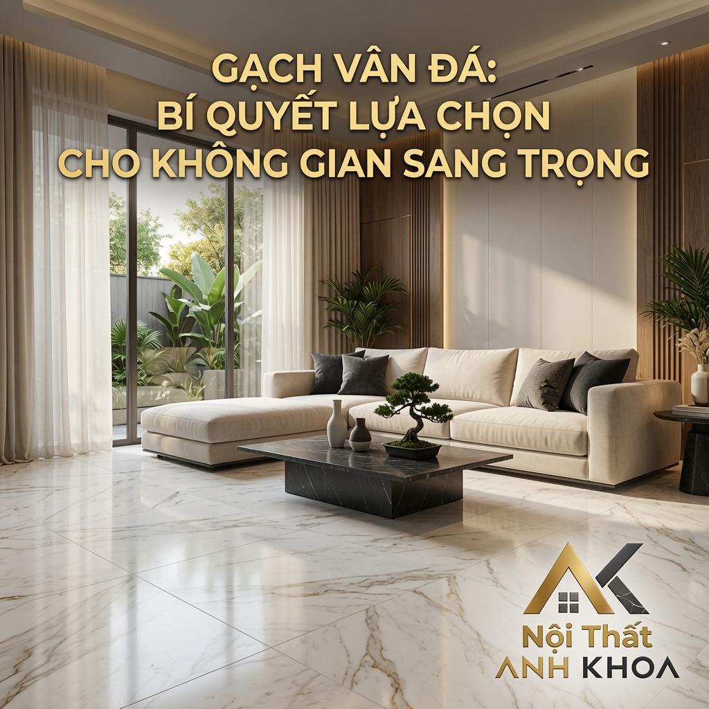 Gạch Vân Đá: Bí Quyết Lựa Chọn Cho Không Gian Sống Sang Trọng