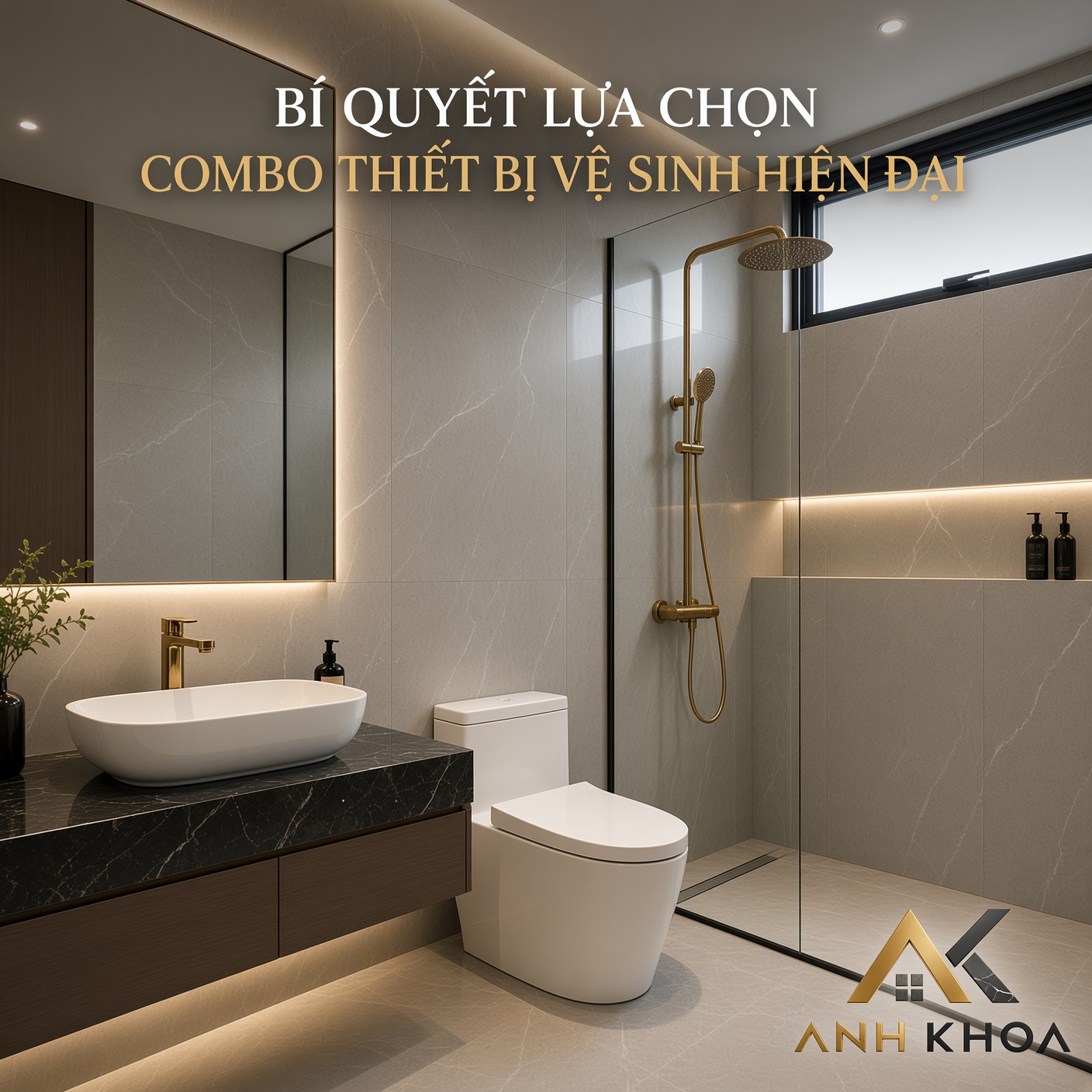 Bí Quyết Lựa Chọn Combo Thiết Bị Vệ Sinh Hiện Đại Và Tối Ưu Chi Phí Cho Nhà Mới