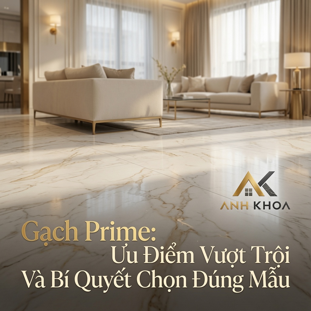 Gạch Prime: Ưu Điểm Vượt Trội Và Bí Quyết Chọn Đúng Mẫu Cho Từng Không Gian