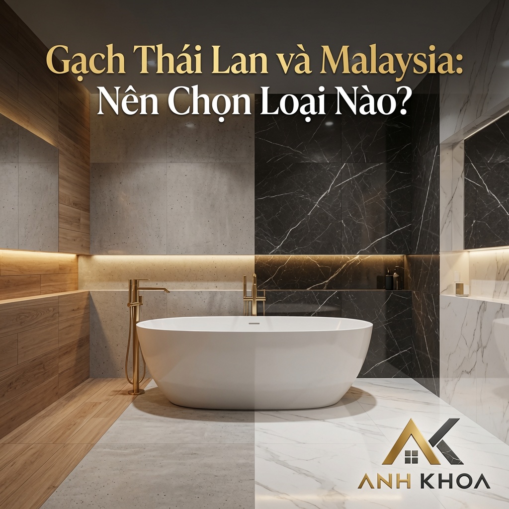 Gạch Thái Lan và Malaysia: Nên Chọn Loại Nào?