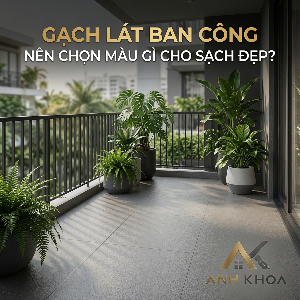 Gạch Lát Ban Công Nên Chọn Màu Gì Để Luôn Sạch Sẽ Và Sang Trọng?