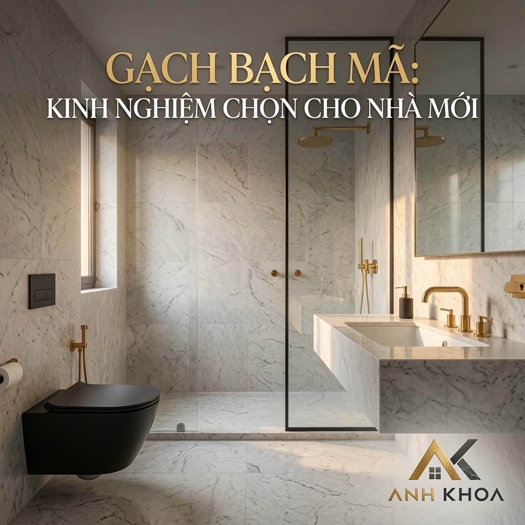 Gạch Bạch Mã: Kinh Nghiệm Chọn Cho Nhà Mới Chuẩn Đẹp Và Bền Bỉ