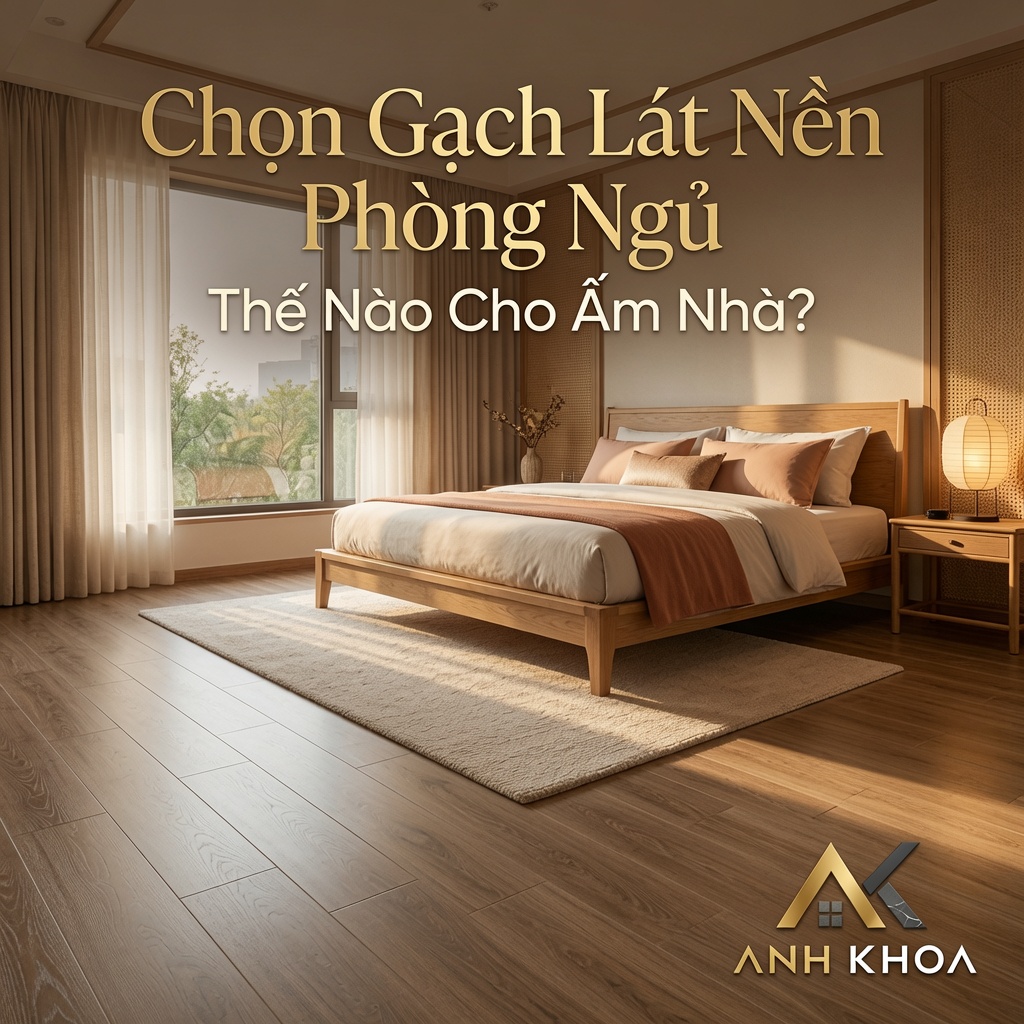 Chọn Gạch Lát Nền Phòng Ngủ Thế Nào Cho Ấm Nhà?