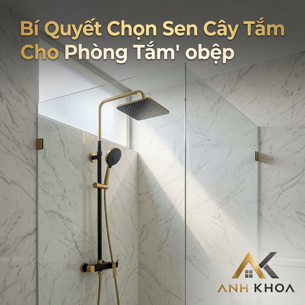 Bí Quyết Chọn Sen Cây Tắm Cho Phòng Tắm Hiện Đại: Đẹp, Bền Và Tối Ưu Trải Nghiệm
