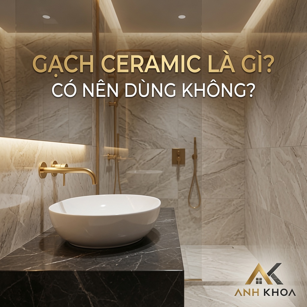 Gạch Ceramic Là Gì? Có Nên Dùng Cho Ngôi Nhà Của Bạn?