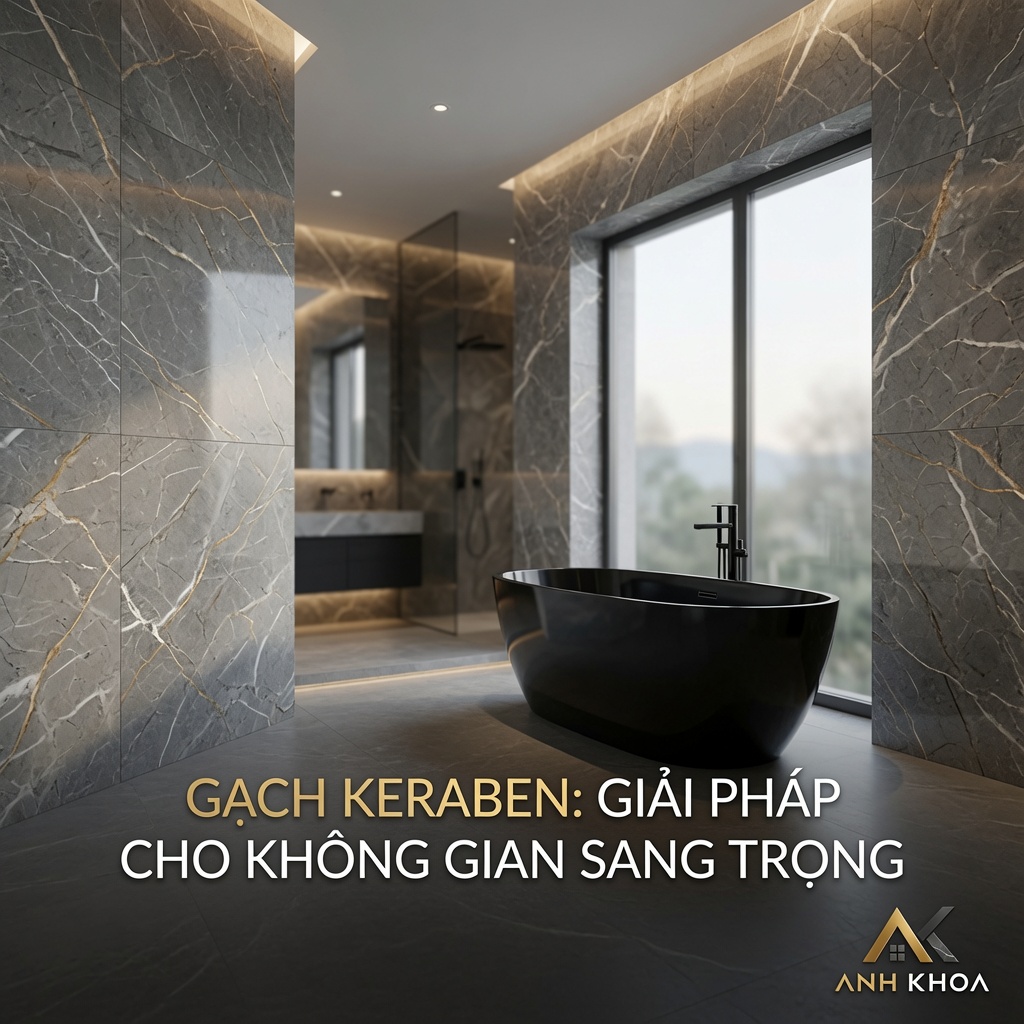 Gạch Keraben: Giải Pháp Chọn Gạch Ốp Lát Cho Không Gian Sang Trọng