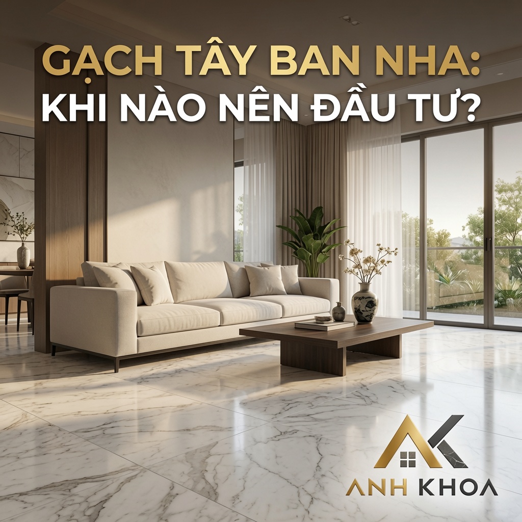 Gạch Tây Ban Nha: Khi Nào Nên Đầu Tư Cho Không Gian Sống?