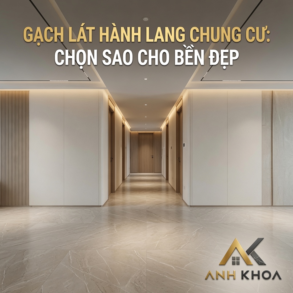 Gạch Lát Hành Lang Chung Cư: Chọn Sao Cho Bền Đẹp, Sạch Sẽ Và Sang Trọng