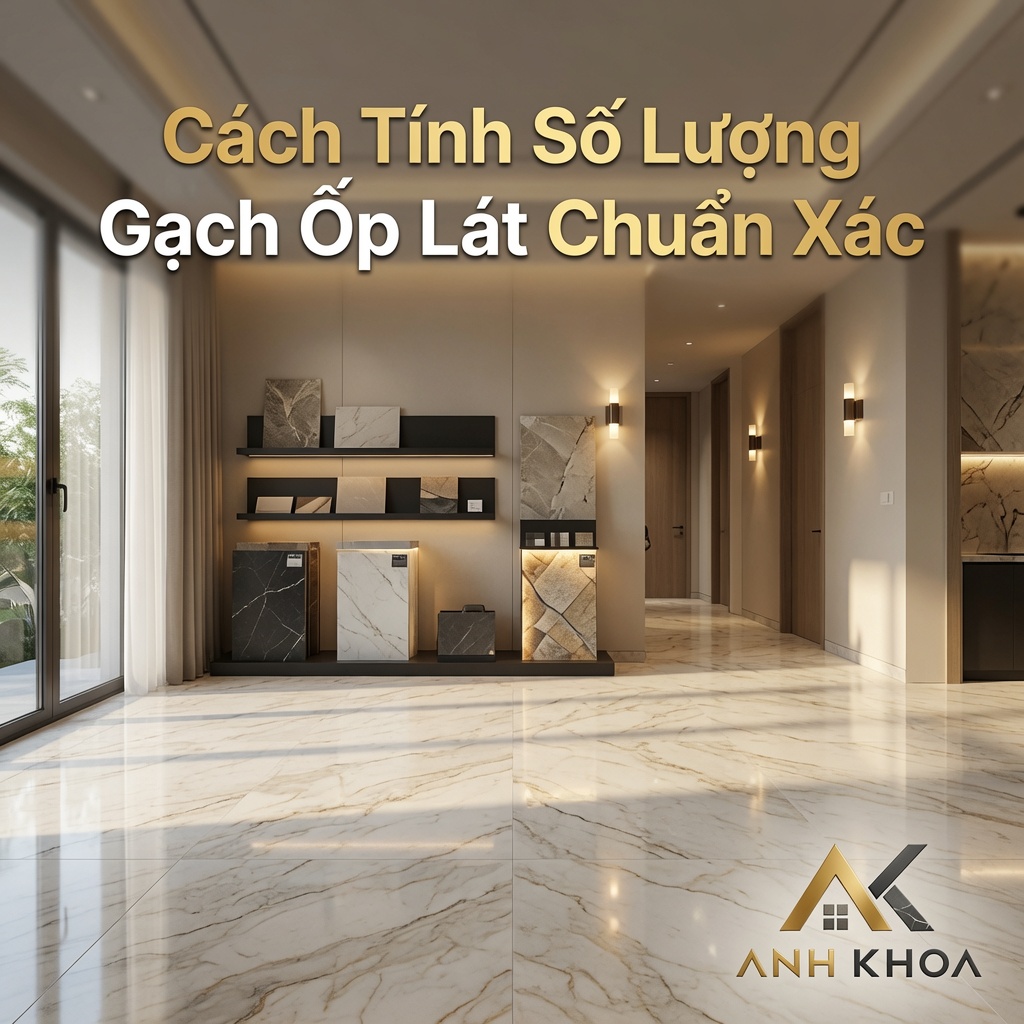 Cách Tính Số Lượng Gạch Ốp Lát Chuẩn Xác: Bí Quyết Tránh Thiếu Hụt Và Lãng Phí Cho Ngôi Nhà Bạn