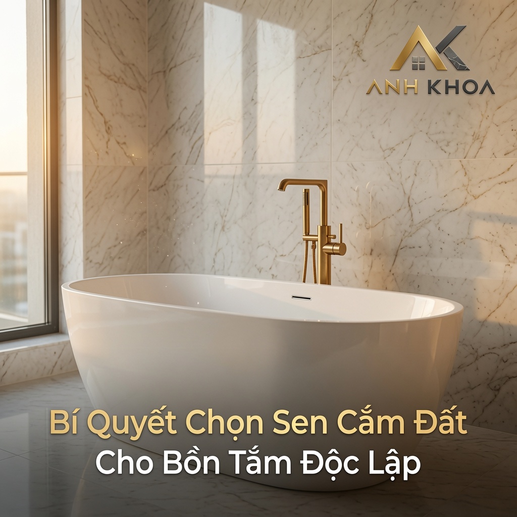 Bí Quyết Chọn Sen Cắm Đất Cho Bồn Tắm Độc Lập: Sang Trọng, Đẳng Cấp Cho Phòng Tắm Villa & Penthouse