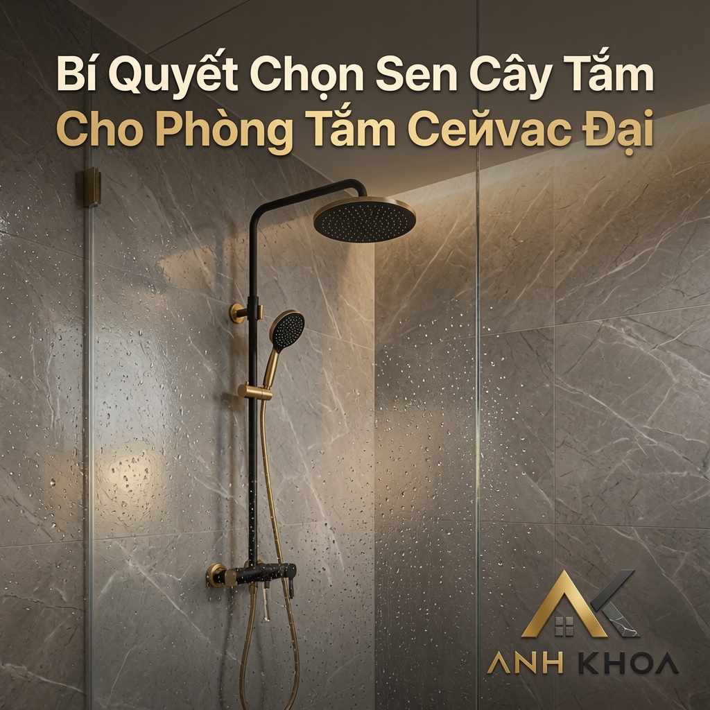 Bí Quyết Chọn Sen Cây Tắm Cho Phòng Tắm Hiện Đại: Đẹp, Bền Và Tối Ưu Trải Nghiệm