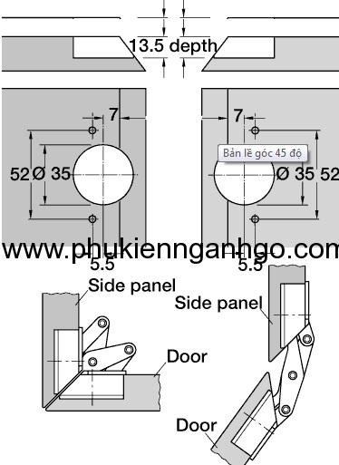 Vinahardware: tư vấn và cung cấp bản lề góc dành cho tủ bếp | vinahardware Vinahardware: Tư Vấn Và Cung Cấp Bản Lề Góc Dành Cho Tủ Bếp | Vinahardware