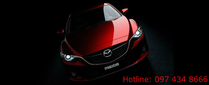 Lưới tản nhiệt mạ Crom của Mazda 6