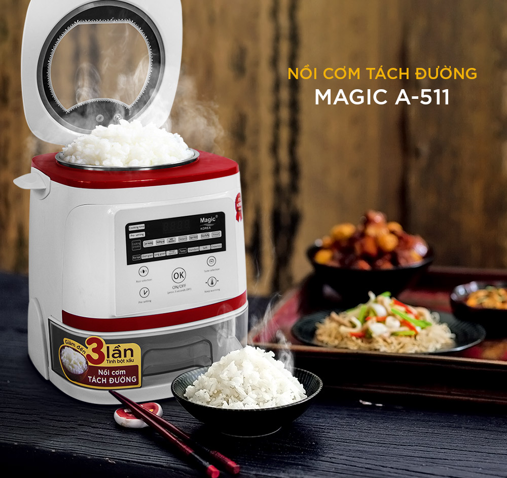 NỒI CƠM TÁC ĐƯỜNG MAGIC KHÁC BIỆT NHƯ THẾ NÀO?