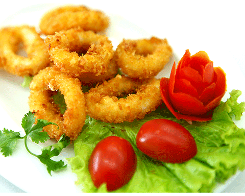 MỰC CHIÊN XÙ CHẤM TƯƠNG NGON TUYỆT NGÀY CUỐI TUẦN