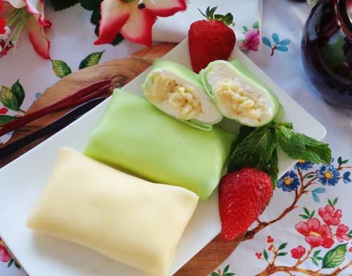 Bánh CREPE KEM SẦU RIÊNG - ĂN LÀ NGHIỀN