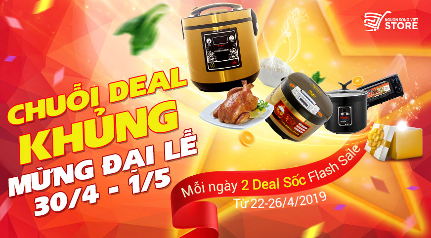 Flash Sale Khủng Mừng Đại Lễ