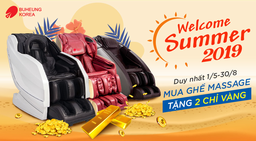Mua ghế massage - Tặng 2 chỉ vàng 9999
