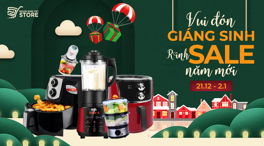 Vui đón giáng sinh - Rinh sale năm mới