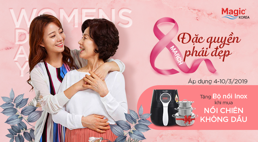 ĐẶC QUYỀN PHÁI ĐẸP NGÀY 8/3
