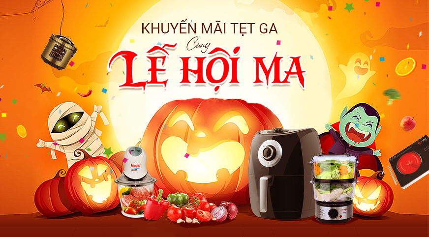 Khuyến mãi tẹt ga cùng LỄ HỘI MA