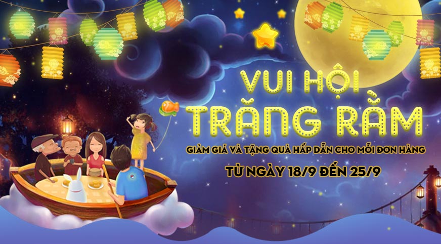 Khuyến mãi VUI HỘI TRĂNG RẰM