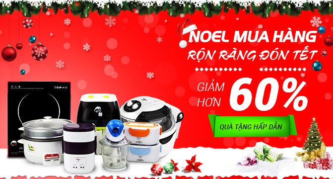 KHUYẾN MÃI: NOEL MUA HÀNG RỘN RÀNG ĐÓN TẾT