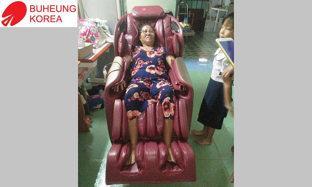 Vượt biển đưa ghế massage ra tới đảo xa