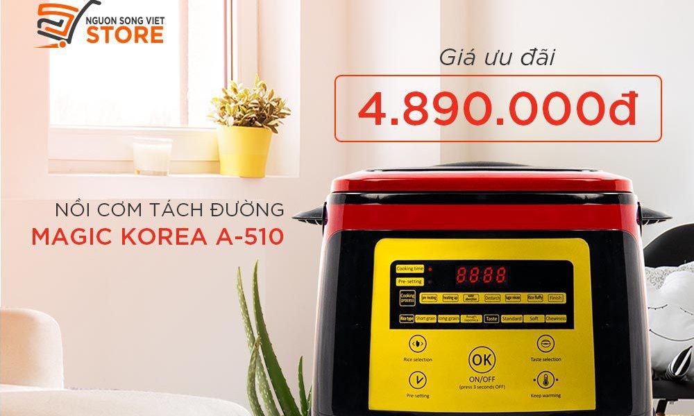 GIÁ NỒI CƠM TÁCH ĐƯỜNG TRÊN THỊ TRƯỜNG HIỆN NAY