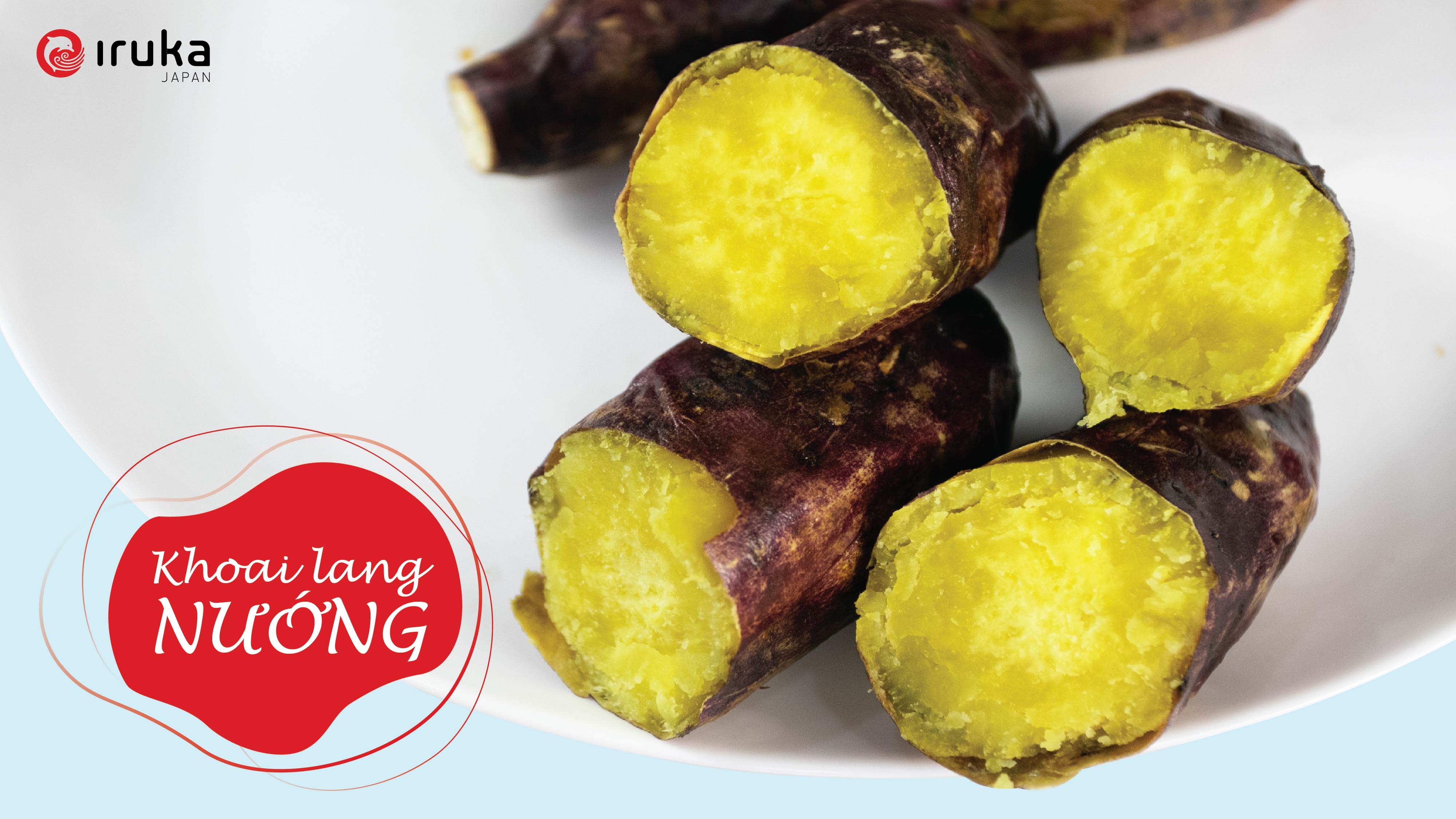 Hướng dẫn làm Khoai lang nướng bằng nồi chiên không dầu Iruka I-67