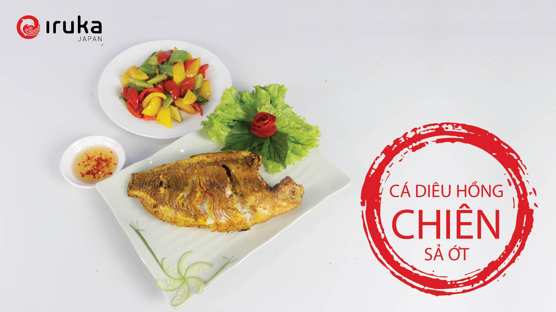 Hướng dẫn làm Cá diêu hồng chiên sả ớt bằng Nồi chiên không dầu