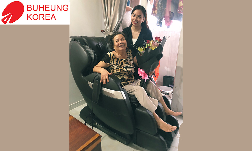 Ghế massage Buheung MK-5500 - Món quà tặng Mẹ