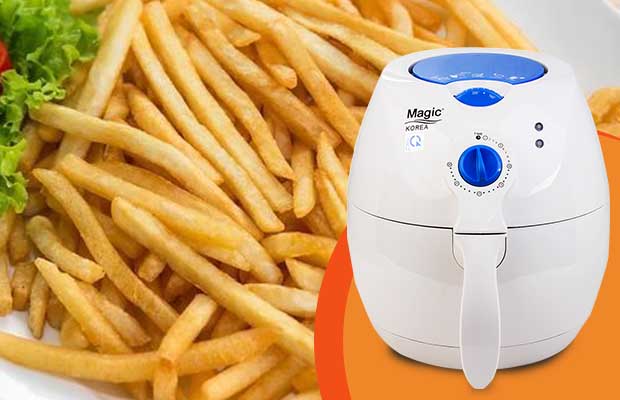 Hướng dẫn làm khoai tây xắt lát bằng nồi chiên Magic A-70 New