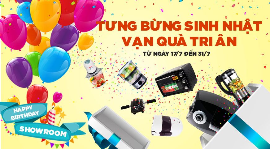 TƯNG BỪNG SINH NHẬT – VẠN QUÀ TRI ÂN
