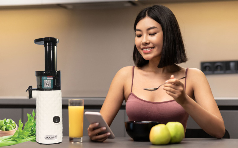 REVIEW MÁY ÉP CHẬM DETOX HÀNG THÁI VÀ BẢO HÀNH 2 NĂM