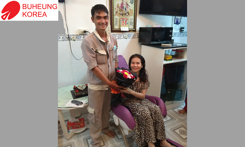 Món quà tặng sinh nhật Mẹ - ghế massage Buheung MK-5000
