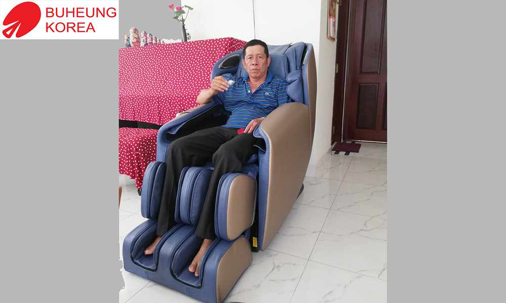 Mua ghế massage MK-6700 - Anh Dũng, Nhà Bè- TP.HCM nhận ngay 2 chỉ vàng 9999