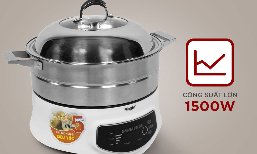 SỰ ĐỘC ĐÁO CỦA NỒI HẤP THỦY NHIỆT