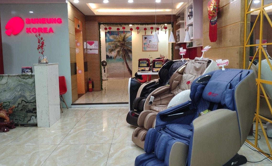 Ghế massage quận 7 chính hãng