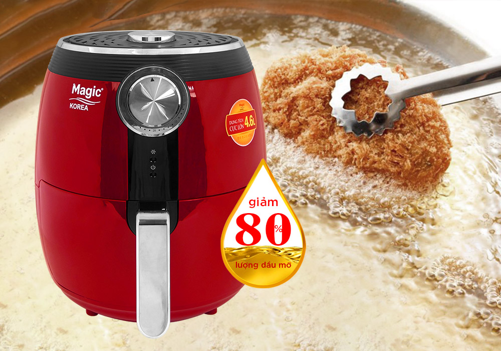 MAGIC - Nồi chiên không dầu Magic  A-802 (4.6L)