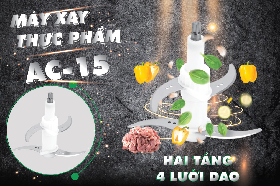 Magic Eco- Máy xay thực phẩm AC-15