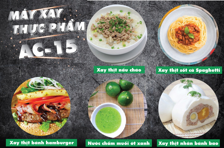 Máy xay thực phẩm AC-15